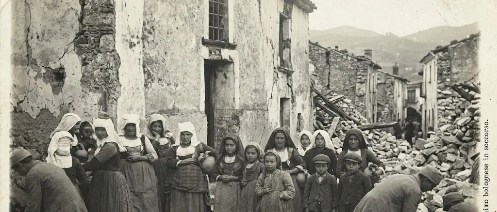 L’eco delle pietre, la fermezza dei volti:\u00A0il terremoto dell'8 settembre 1905 in Calabria oltre la retorica del disastro\n