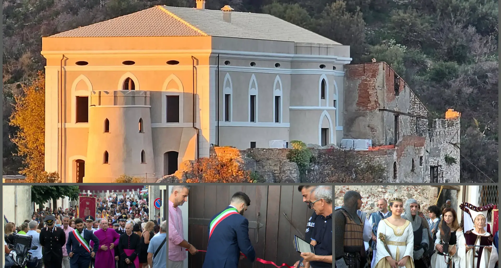 Palizzi riapre il suo castello e il borgo si riappropria della sua storia\n