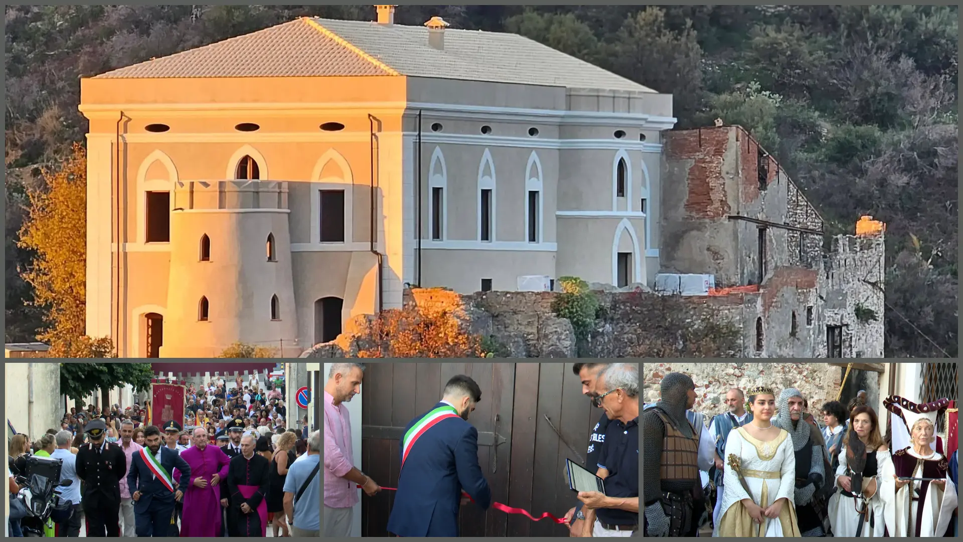 Palizzi riapre il suo castello e il borgo si riappropria della sua storia\n