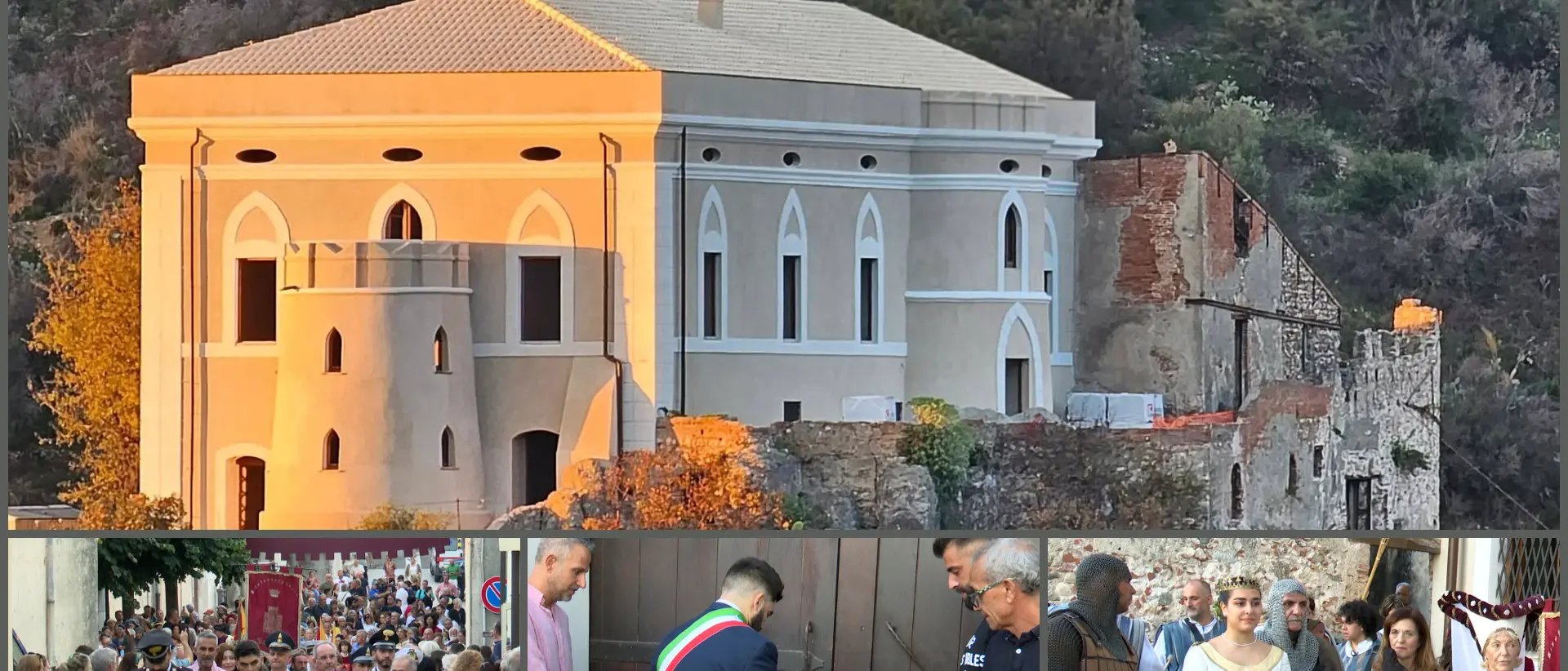 Palizzi riapre il suo castello e il borgo si riappropria della sua storia\n