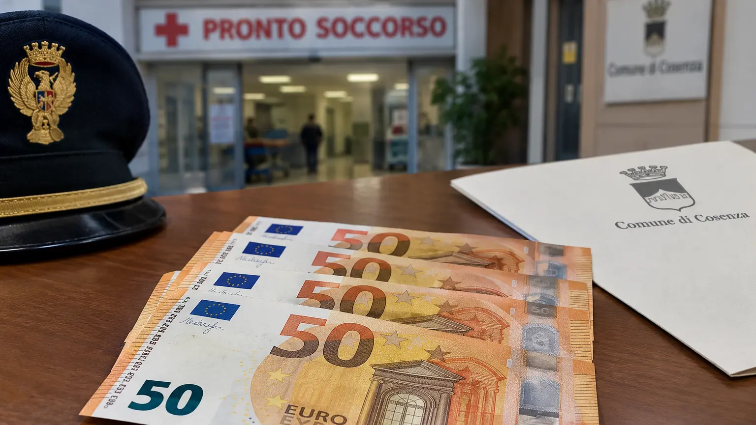 Smarriti 200 euro al Pronto Soccorso di Cosenza: il Comune pubblica un singolare avviso\u00A0\n