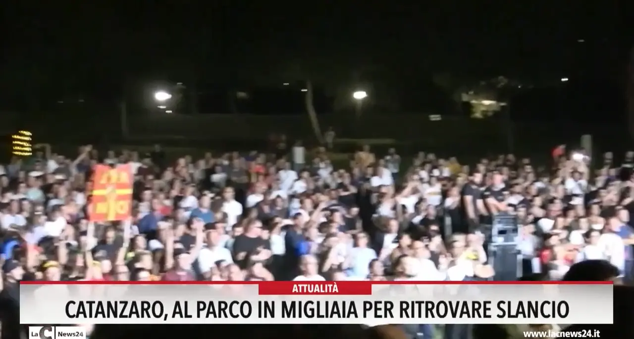 Catanzaro, al Parco in migliaia per ritrovare slancio