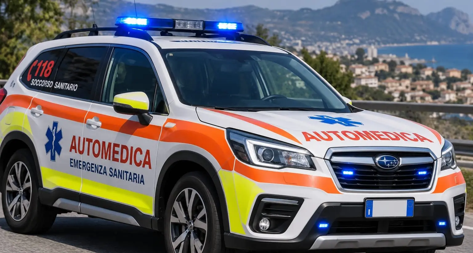 Diamante, incidente sulla Statale 18: ferito l’equipaggio dell’automedica diretta su un’emergenza cardiaca\n
