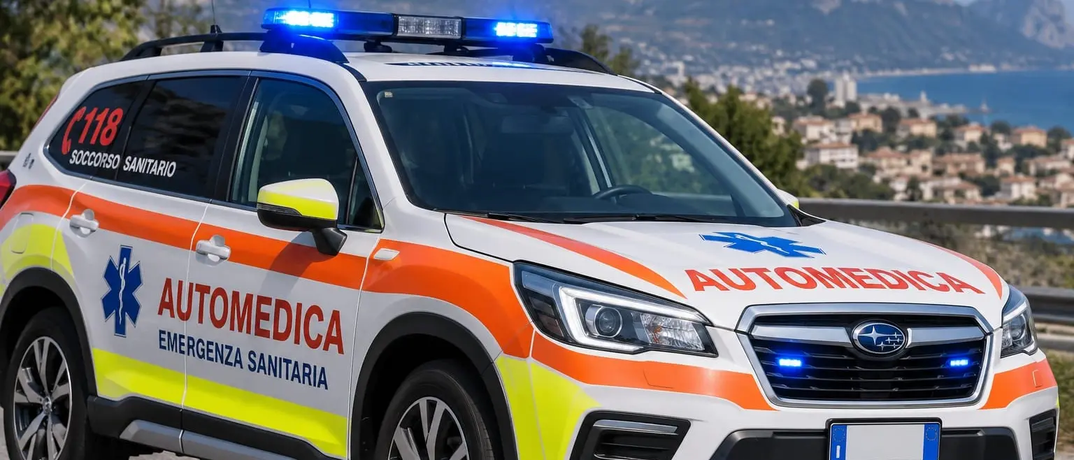 Diamante, incidente sulla Statale 18: ferito l’equipaggio dell’automedica diretta su un’emergenza cardiaca\n