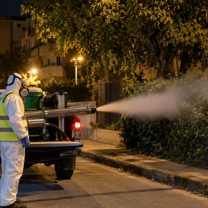 Disinfestazione a Cosenza dall’11 al 17 settembre: calendario completo, zone e precauzioni\n