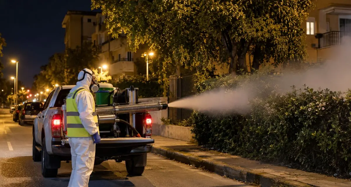 Rende, disinfestazione contro gli insetti alati dal 6 al 10 ottobre: il calendario\n