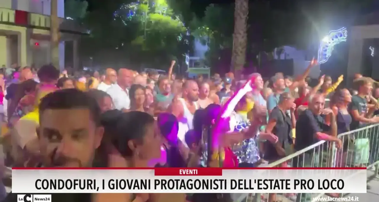 Condofuri, i giovani protagonisti dell estate Pro Loco
