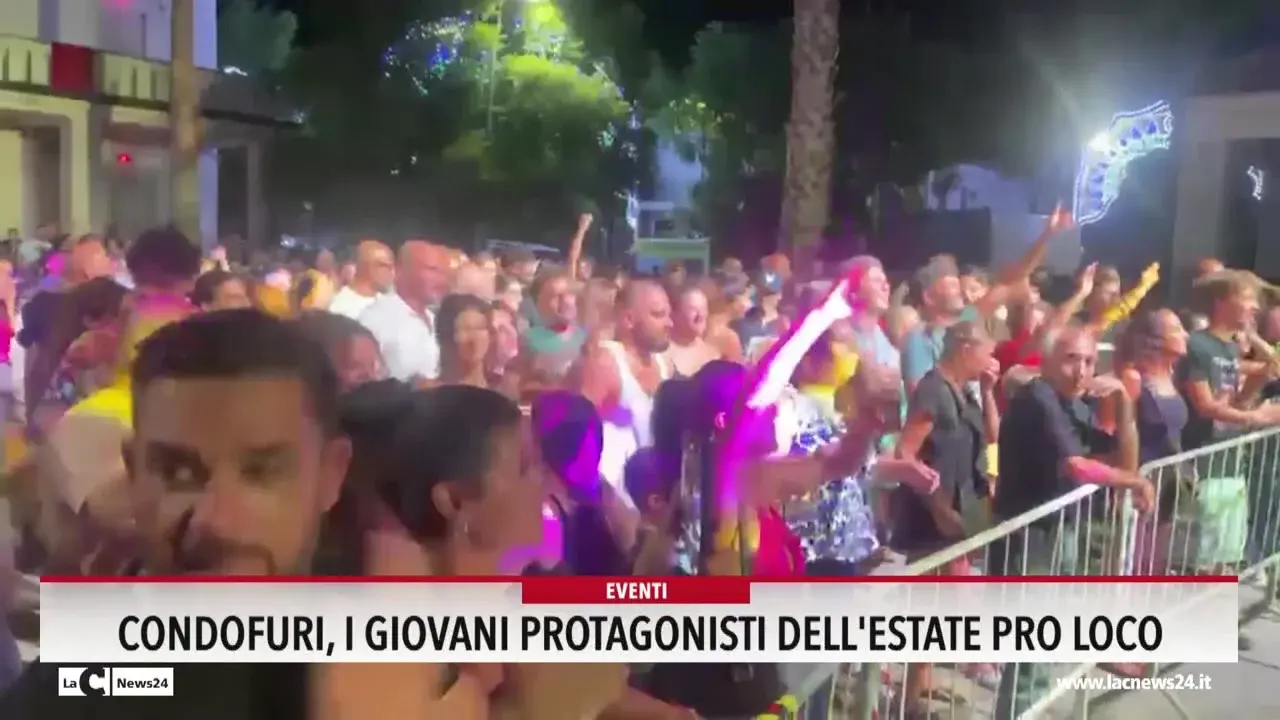 Condofuri, i giovani protagonisti dell estate Pro Loco