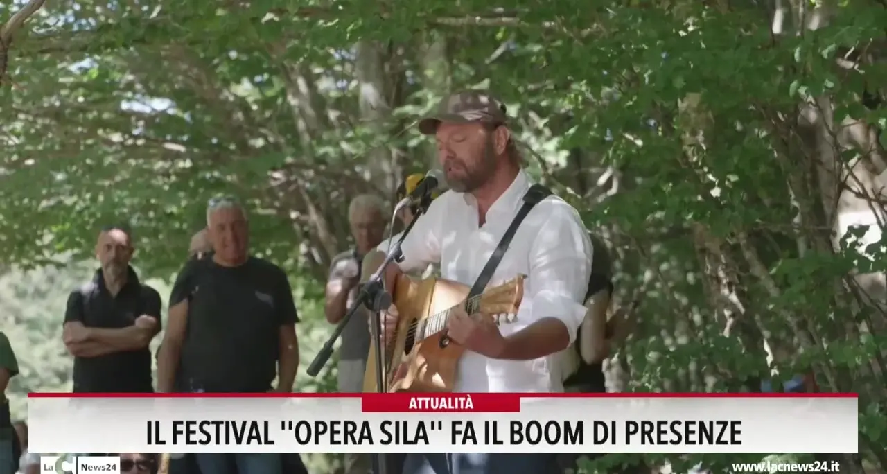 Il Festival Opera Sila fa il boom di presenze