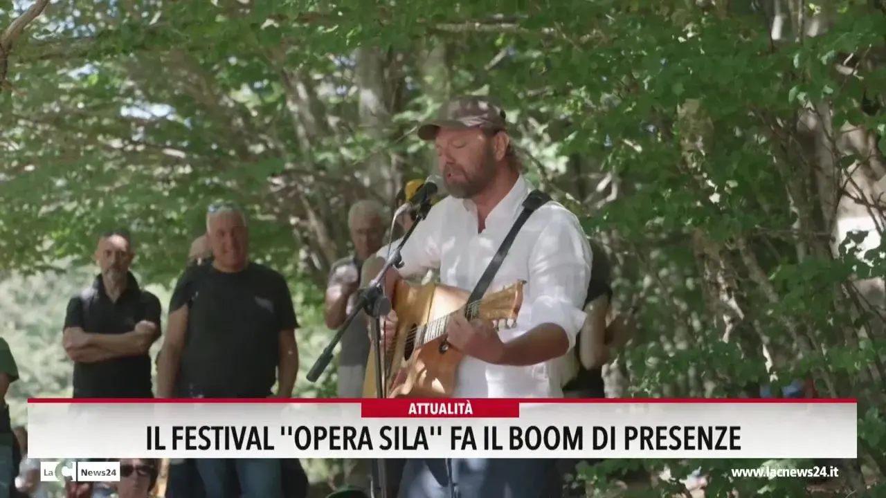 Il Festival Opera Sila fa il boom di presenze
