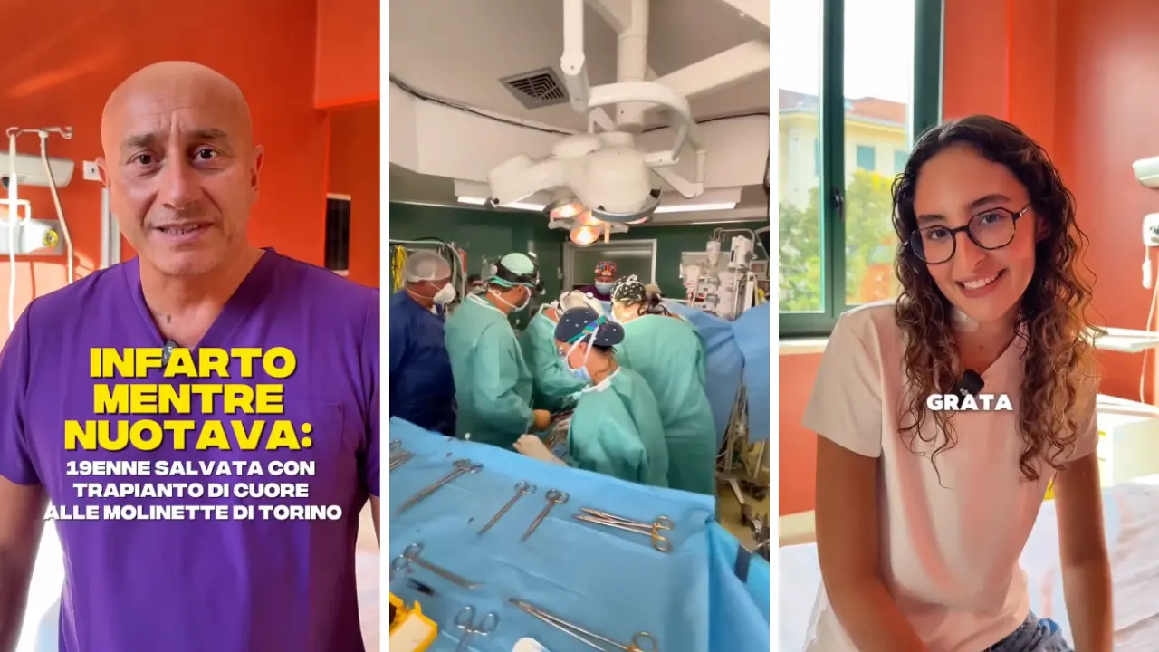 Regina sorride con il cuore nuovo arrivato dalla Calabria: «Onorerò per sempre il mio donatore»\n