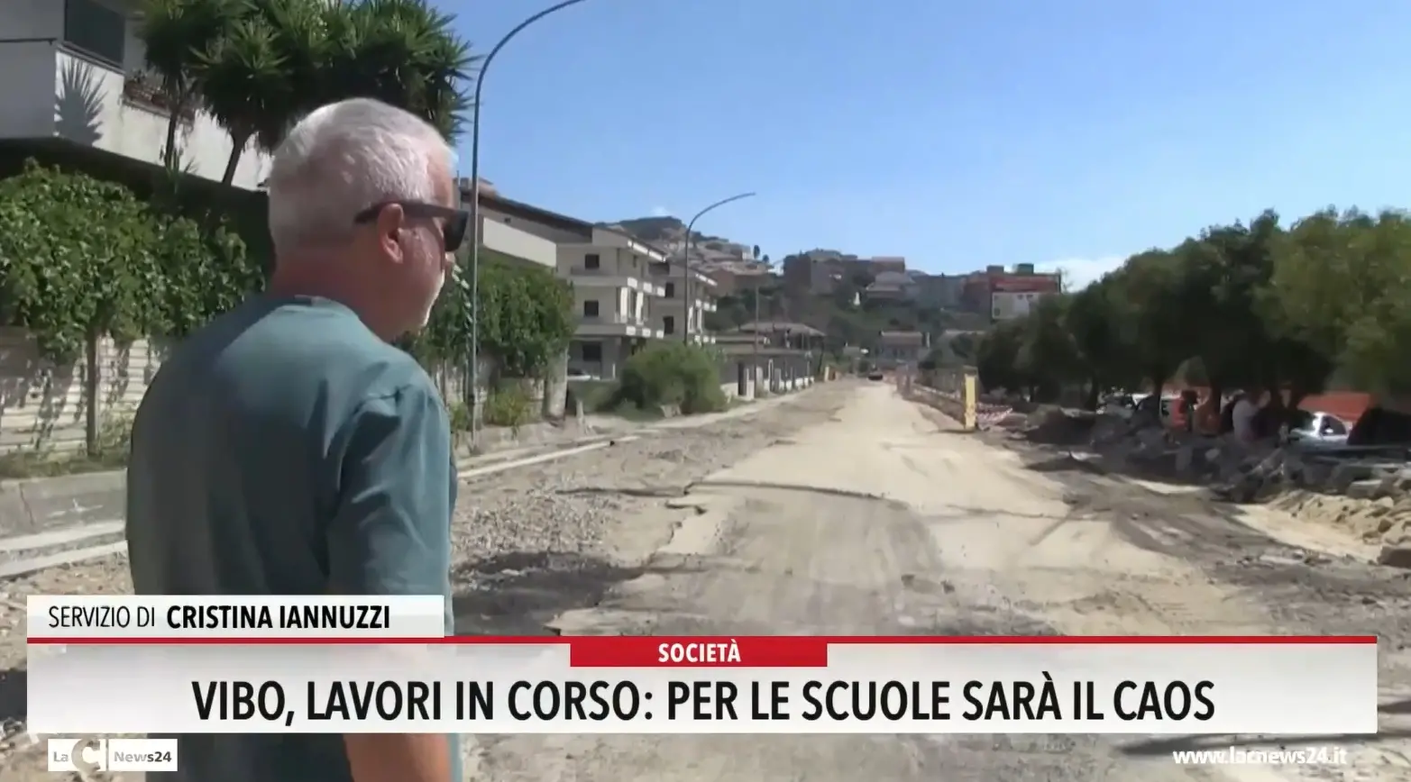 Vibo, lavori in corso: per le scuole sarà il caos