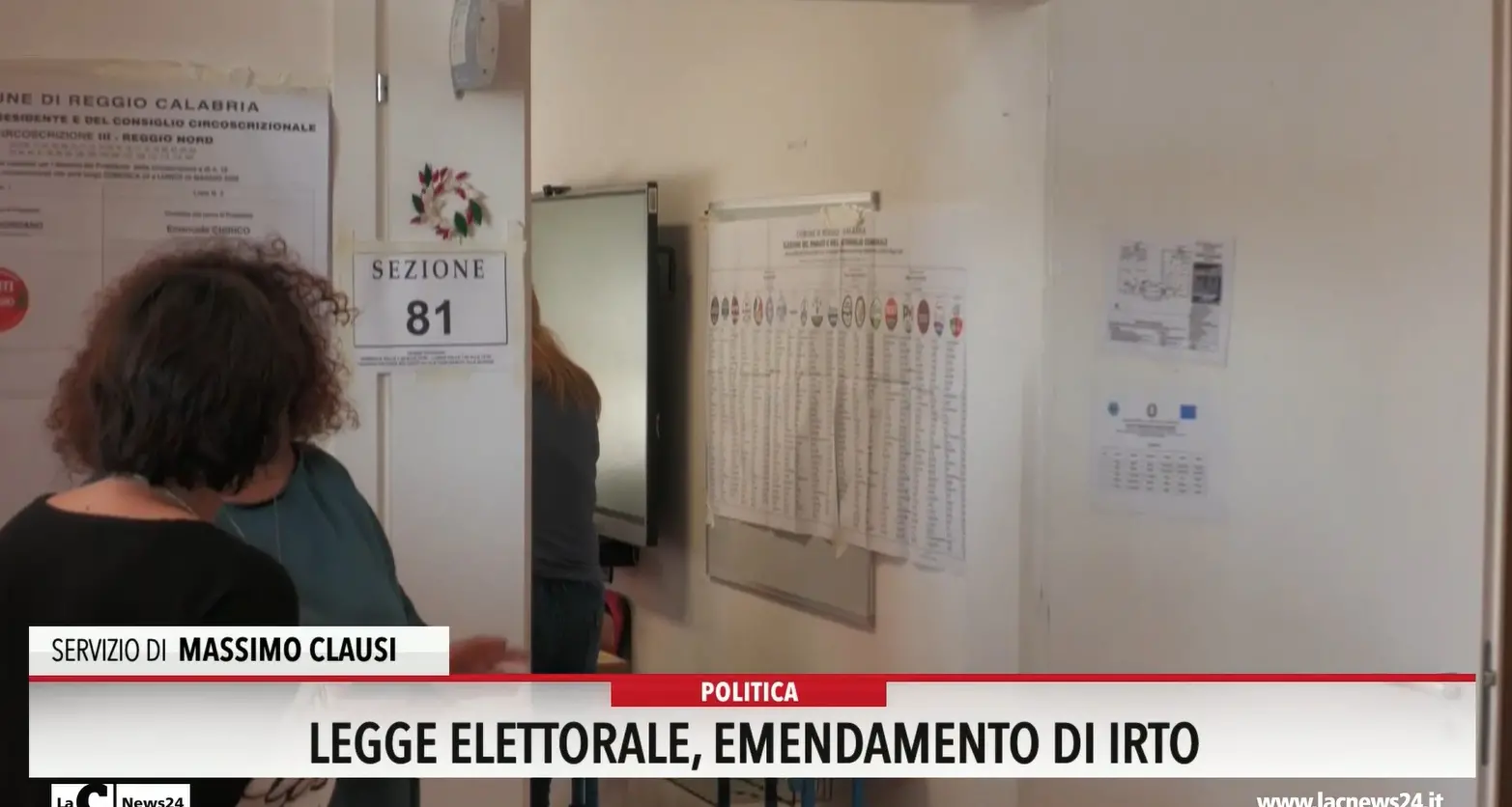 Legge elettorale, emendamento di Irto