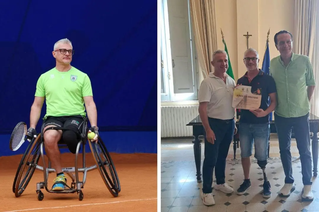 Il tennis come cura, la rinascita di Rocco dopo un terribile incidente: «Il tifo più grande viene dalla mia Calabria»\n