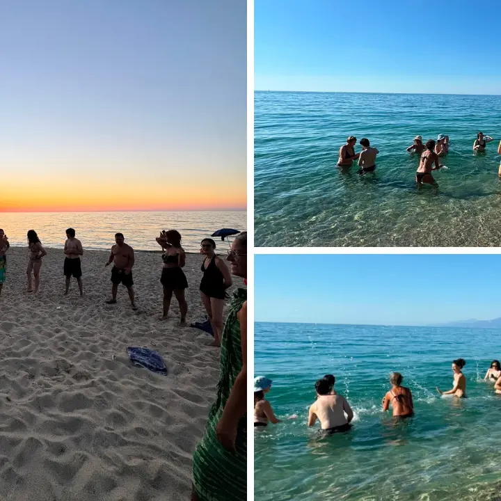 “Body Water Music”, dalle aule al mare di Pizzo:\u00A0il conservatorio Torrefranca sperimenta nuove forme di musica tra acqua, corpo e voce\n