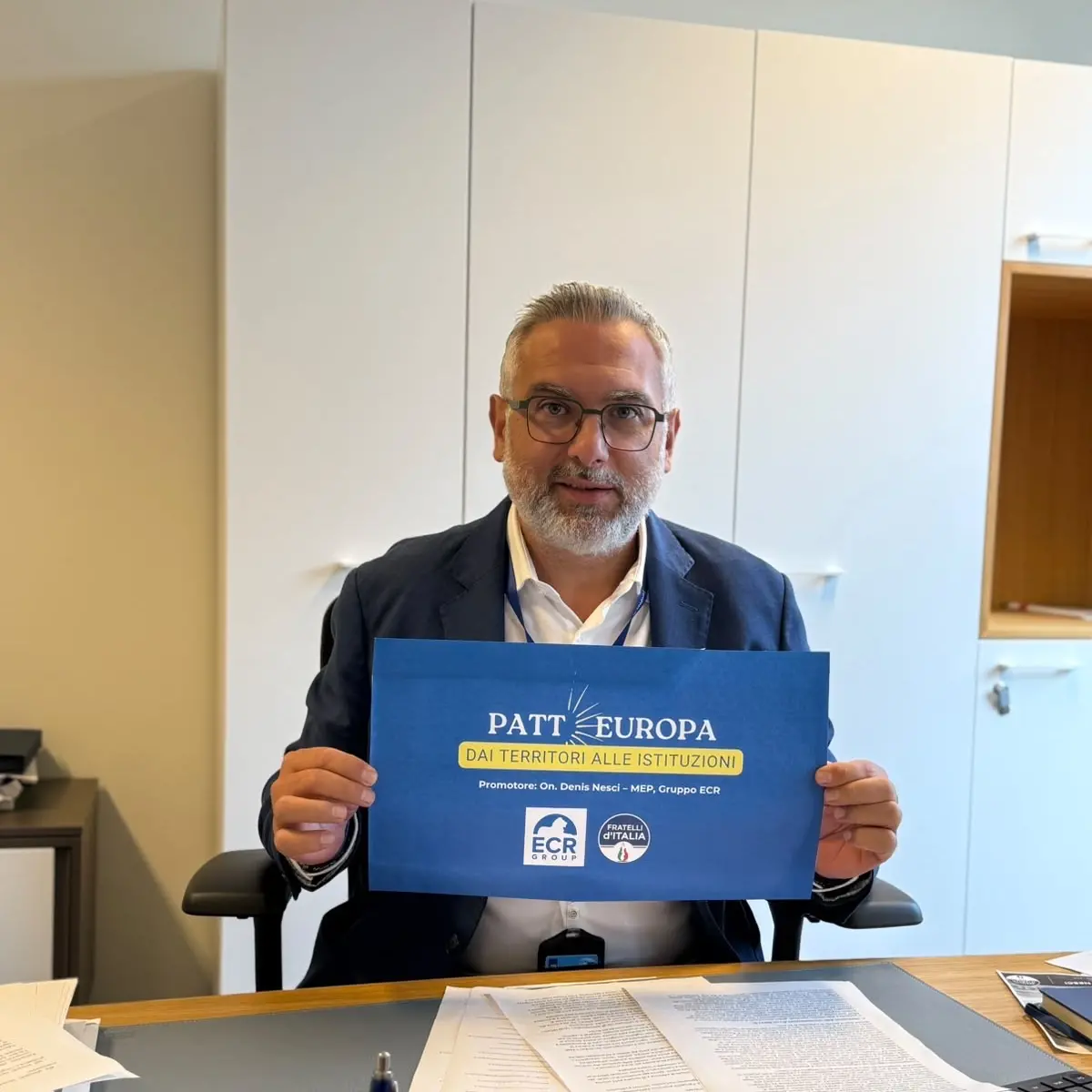 Denis Nesci lancia “Patto Europa”: dalla provincia di Reggio Calabria parte la rete dei Comuni con Bruxelles\n