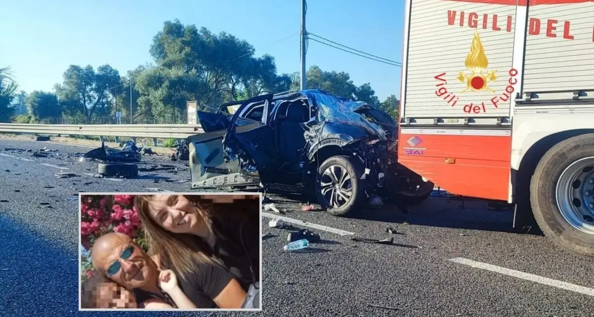 <p>Scontro frontale sulla Jonio-Tirreno: <span style=\"color:hsl(0, 75%, 60%);\">morti un padre e le due figlie </span>di 8 e 14 anni, la madre è gravissima in ospedale</p>