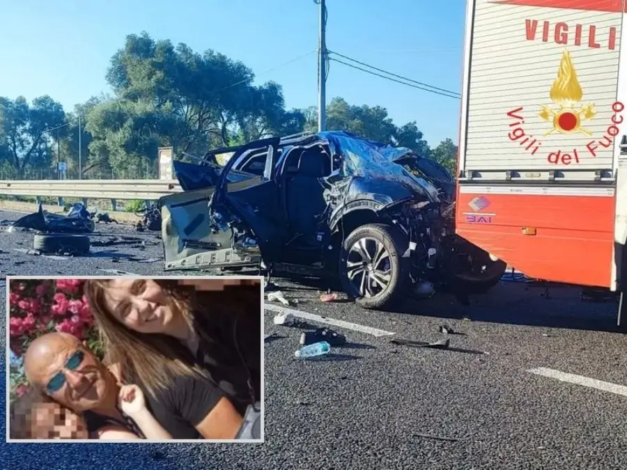 Scontro frontale sulla Jonio-Tirreno: morti un padre e le due figlie di 8 e 13 anni, la madre è gravissima in ospedale