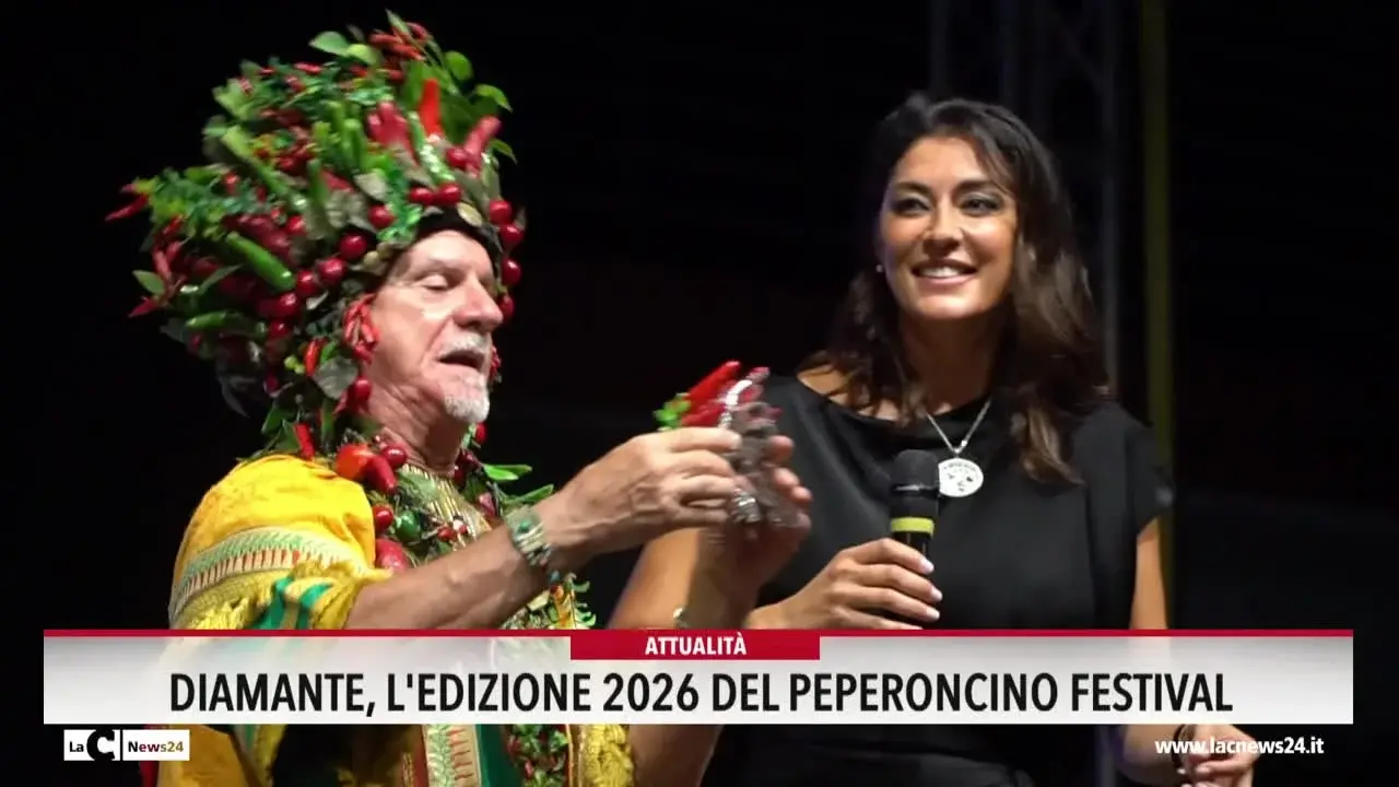 Diamante, l'edizione 2026 del Peperoncino Festival
