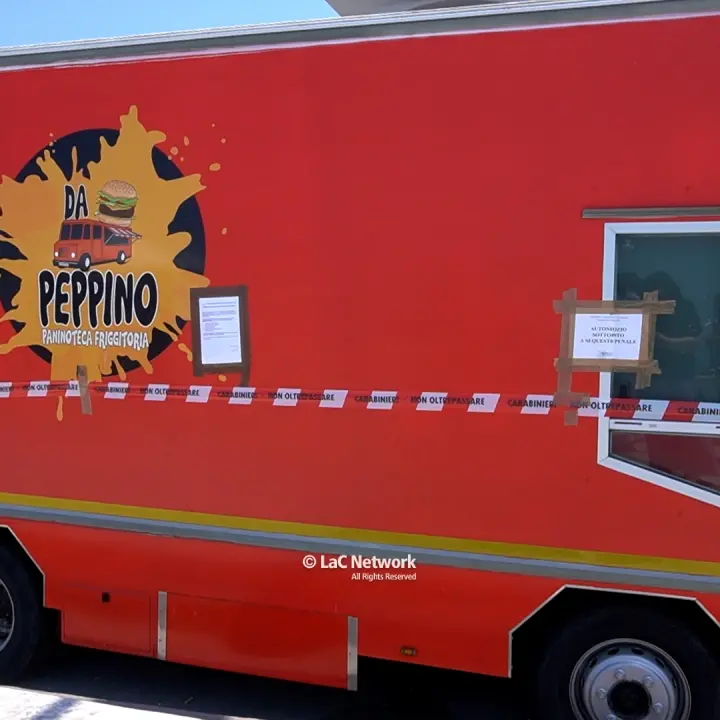 Botulino a Diamante, dissequestrato il food truck rosso di Viale Glauco\n
