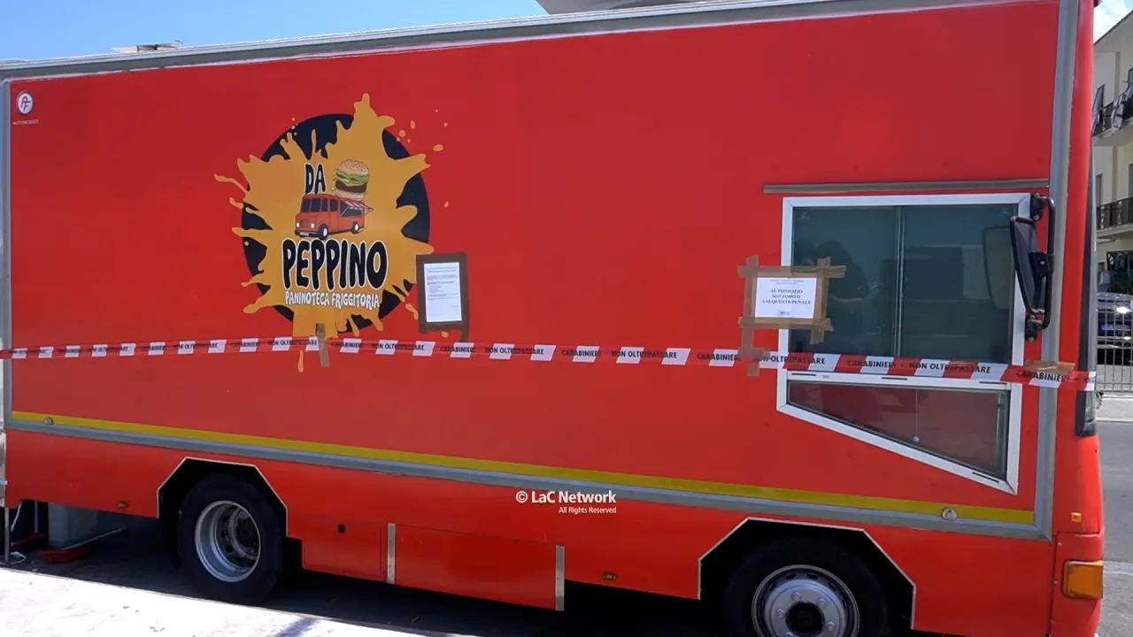 Botulino a Diamante, dissequestrato il food truck rosso di Viale Glauco\n