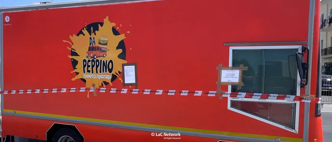 Botulino a Diamante, dissequestrato il food truck rosso di Viale Glauco\n