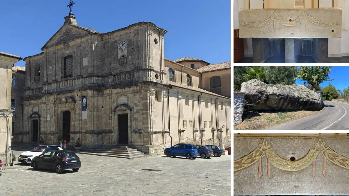 Gioacchino da Fiore, Petra Lata e il sarcofago col cingolo militare\n\n\n