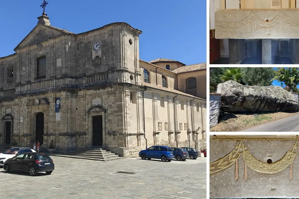 Gioacchino da Fiore, Petra Lata e il sarcofago col cingolo militare\n\n\n