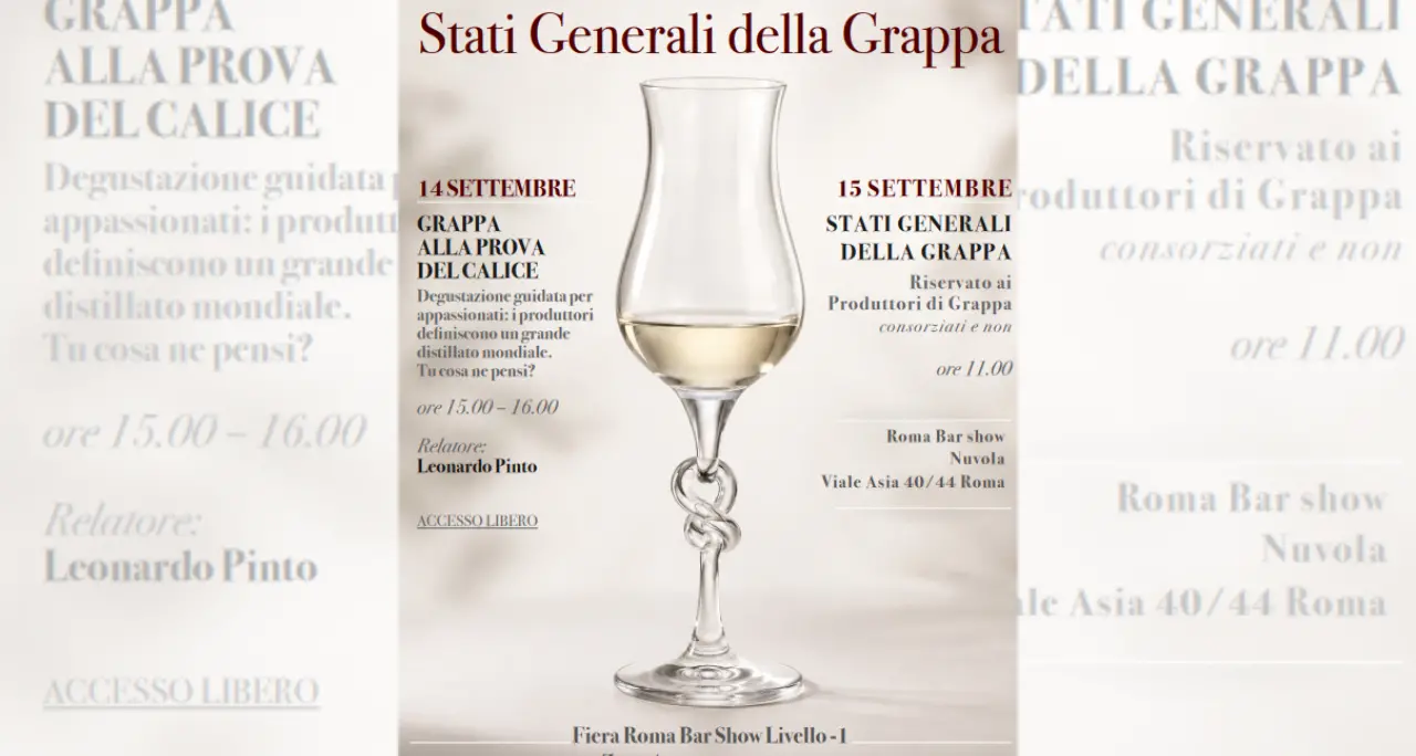 Al Roma Bar Show gli Stati generali della Grappa\n