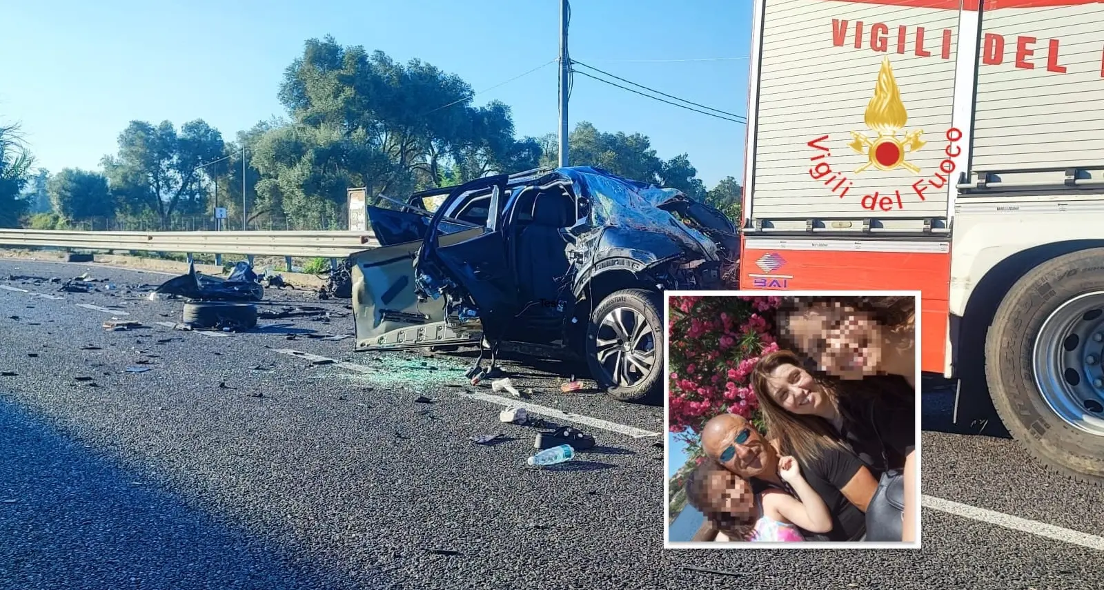 L’incidente di Rosarno, Gioiosa piange un padre e le sue due figlie\n