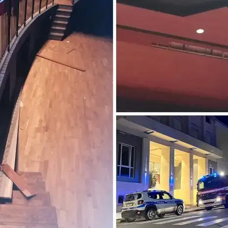 Due indagati a Palmi per il crollo di una parte del controsoffitto del teatro comunale\n