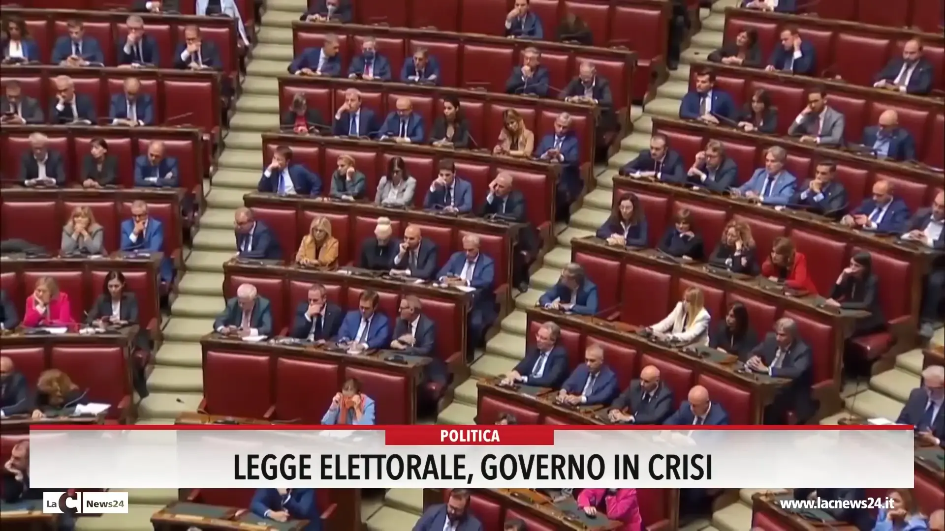 Legge elettorale, Governo in crisi