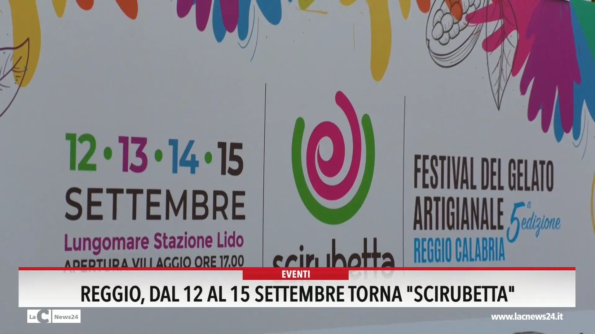 Reggio, dal 12 al 15 settembre torna Scirubetta