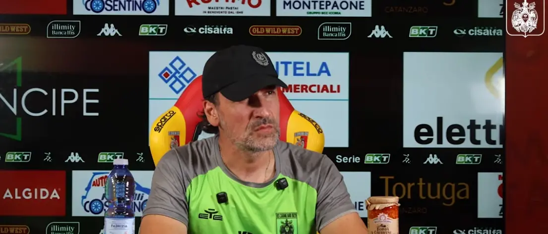 Us Catanzaro, Gorgone alla vigilia del match con la Carrarese: «Voglio una squadra di belve, dobbiamo cambiare passo»\n