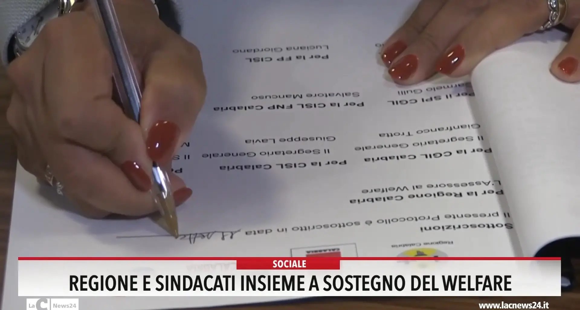 Regione e sindacati insieme a sostegno del Welfare