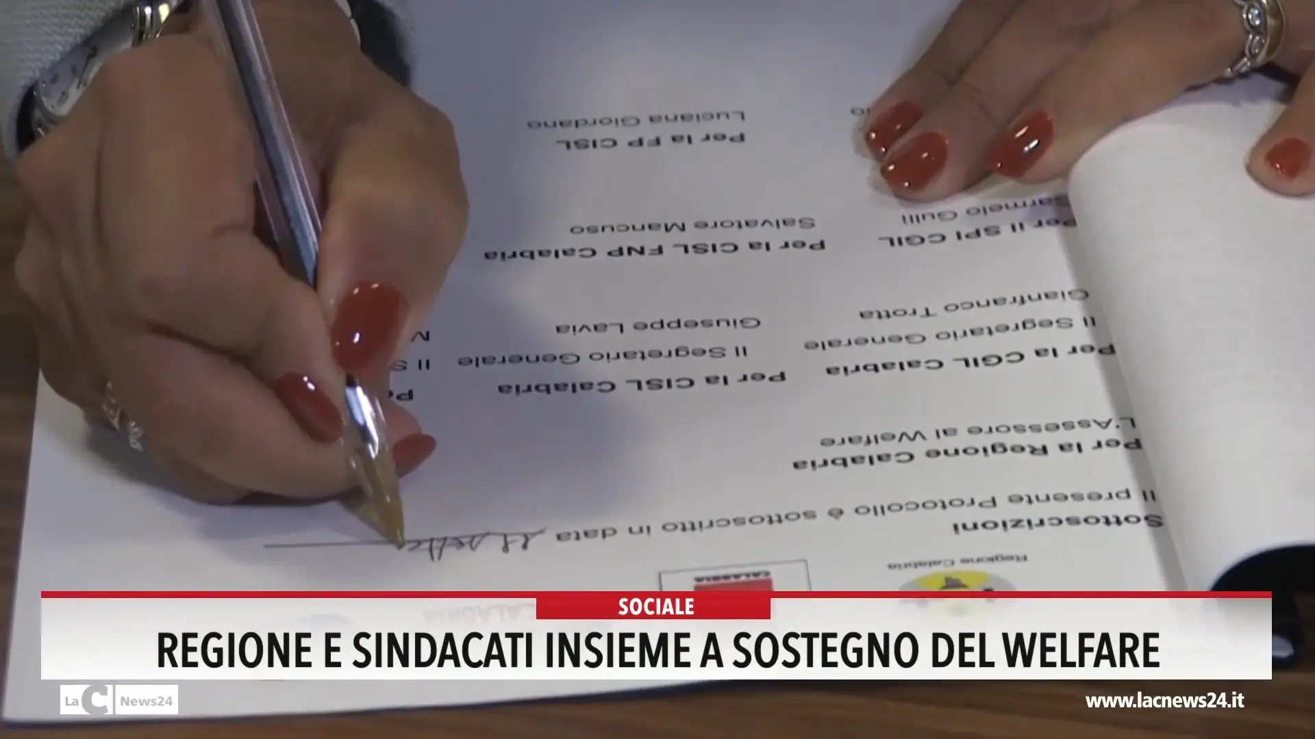 Regione e sindacati insieme a sostegno del Welfare