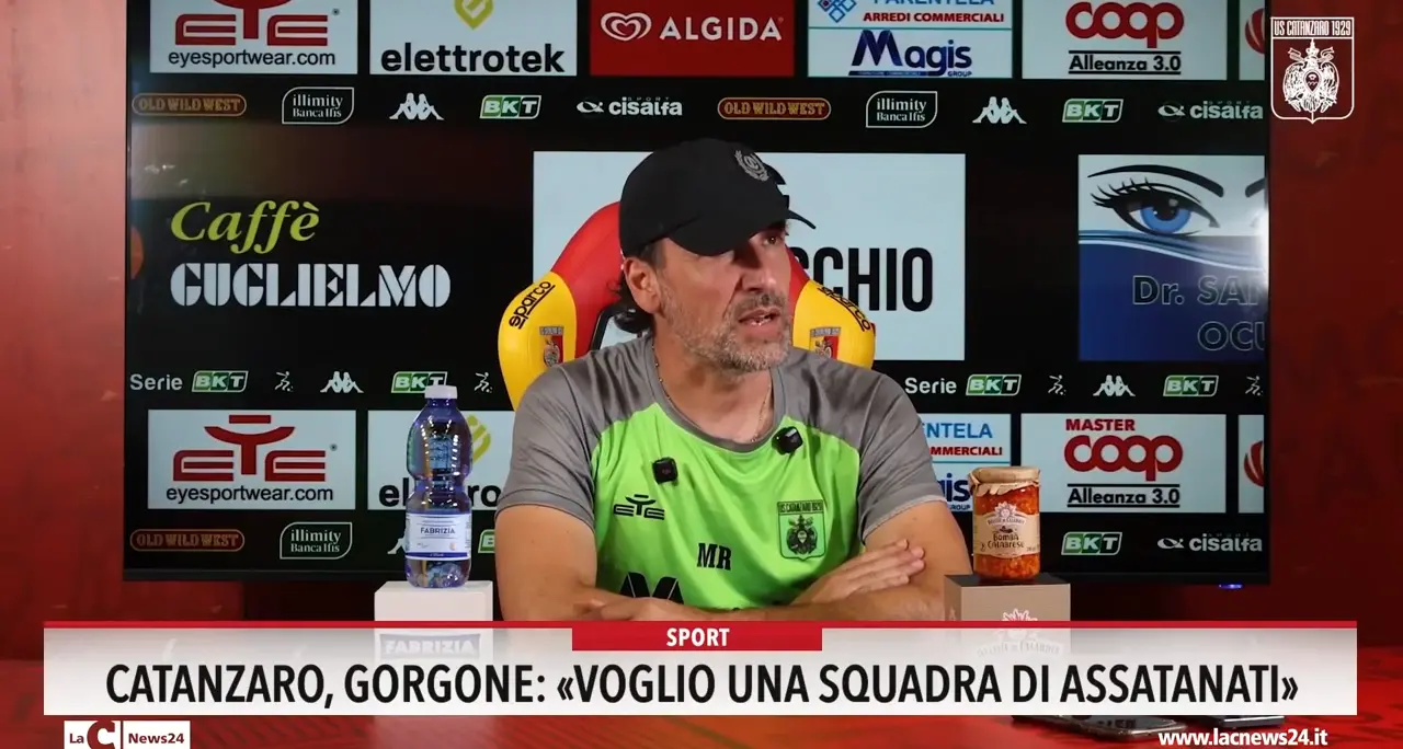 Catanzaro, Gorgone: «Voglio una squadra di assatanati»