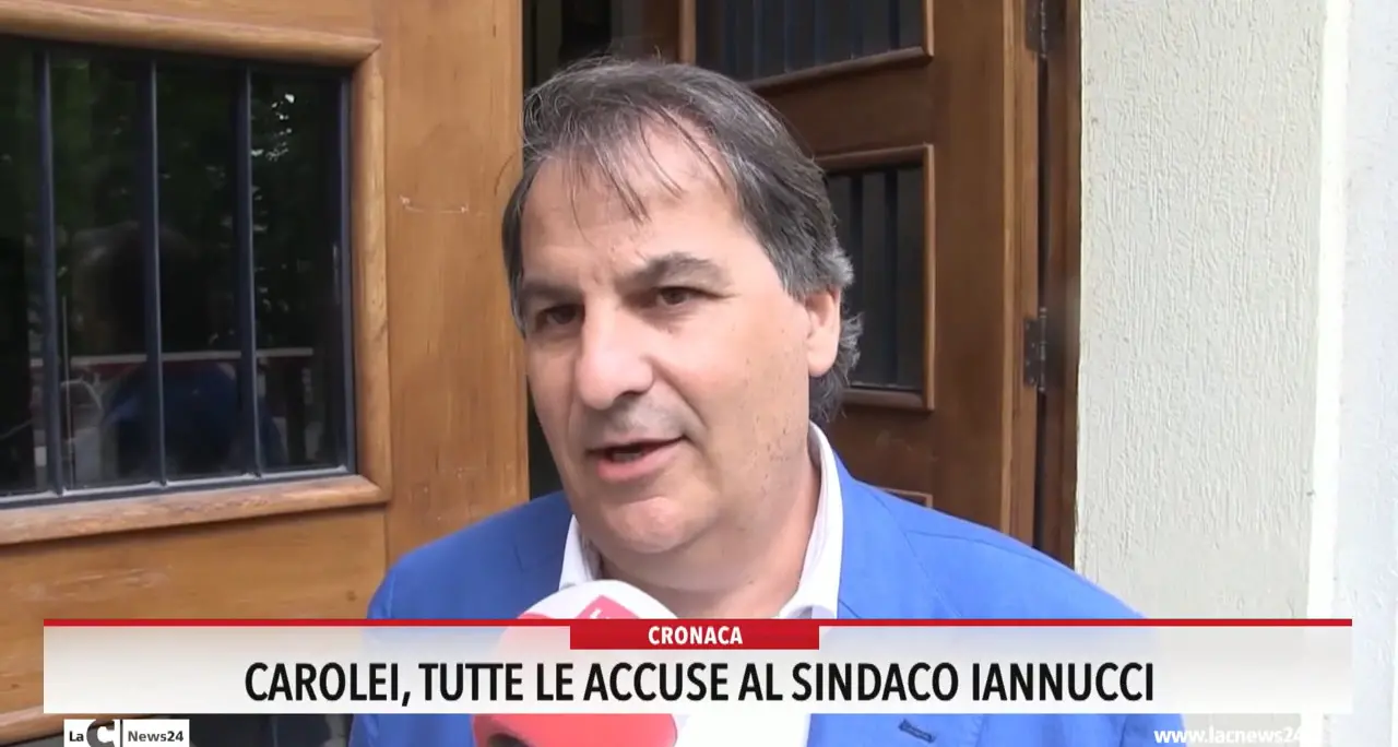 Carolei, tutte le accuse al sindaco Iannucci