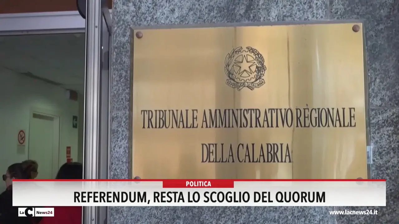 Referendum, resta lo scoglio del quorum