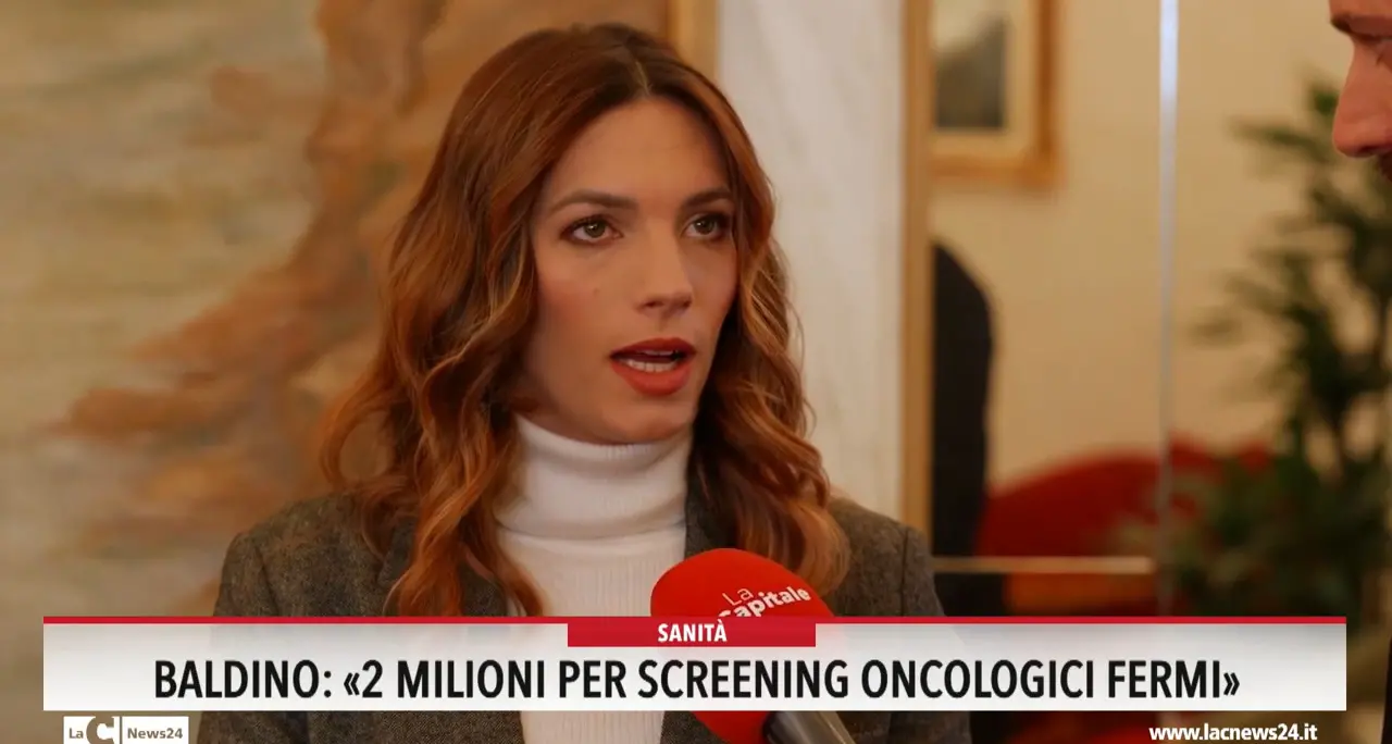 Baldino: «2 milioni per screening oncologici fermi»