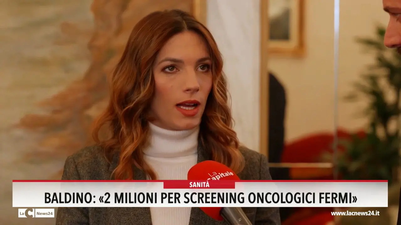 Baldino: «2 milioni per screening oncologici fermi»