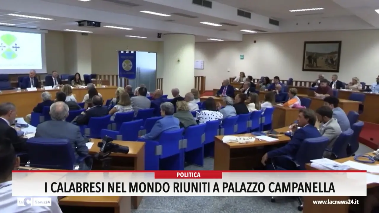 I calabresi nel mondo riuniti a Palazzo Campanella