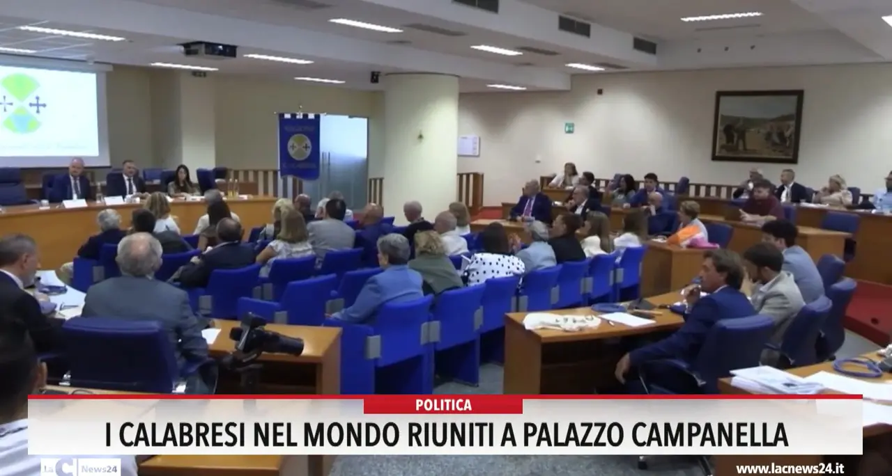 I calabresi nel mondo riuniti a Palazzo Campanella