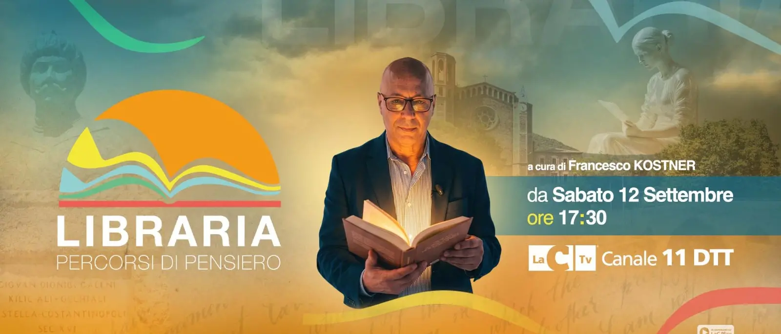 “Libraria”, su LaC Tv parte la nuova rubrica culturale a cura di Francesco Kostner:\u00A0«Un argine al pressapochismo»\n
