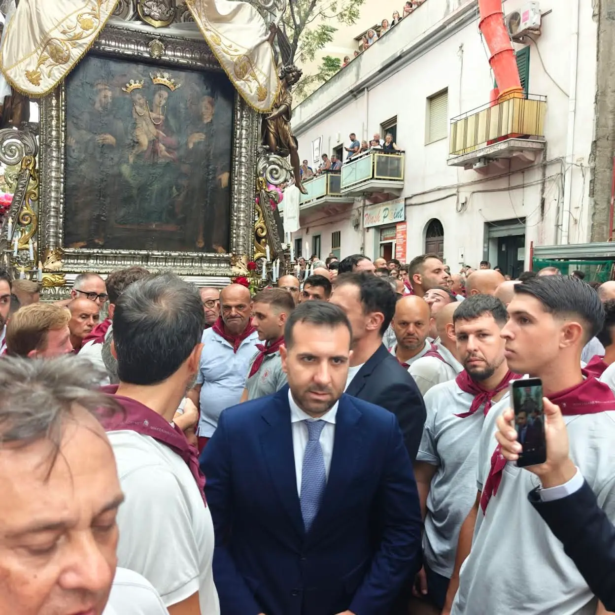 Madonna della Consolazione, l'omaggio del presidente del Consiglio regionale\n