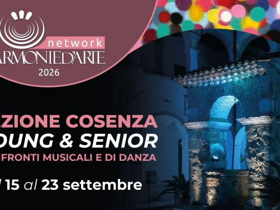 Armonie d’Arte Festival celebra le energie del territorio con “Young & Senior”: musica e danza incantano i luoghi storici e multimediali di Cosenza