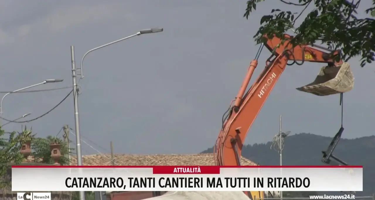 Catanzaro, tanti cantieri ma tutti in ritardo