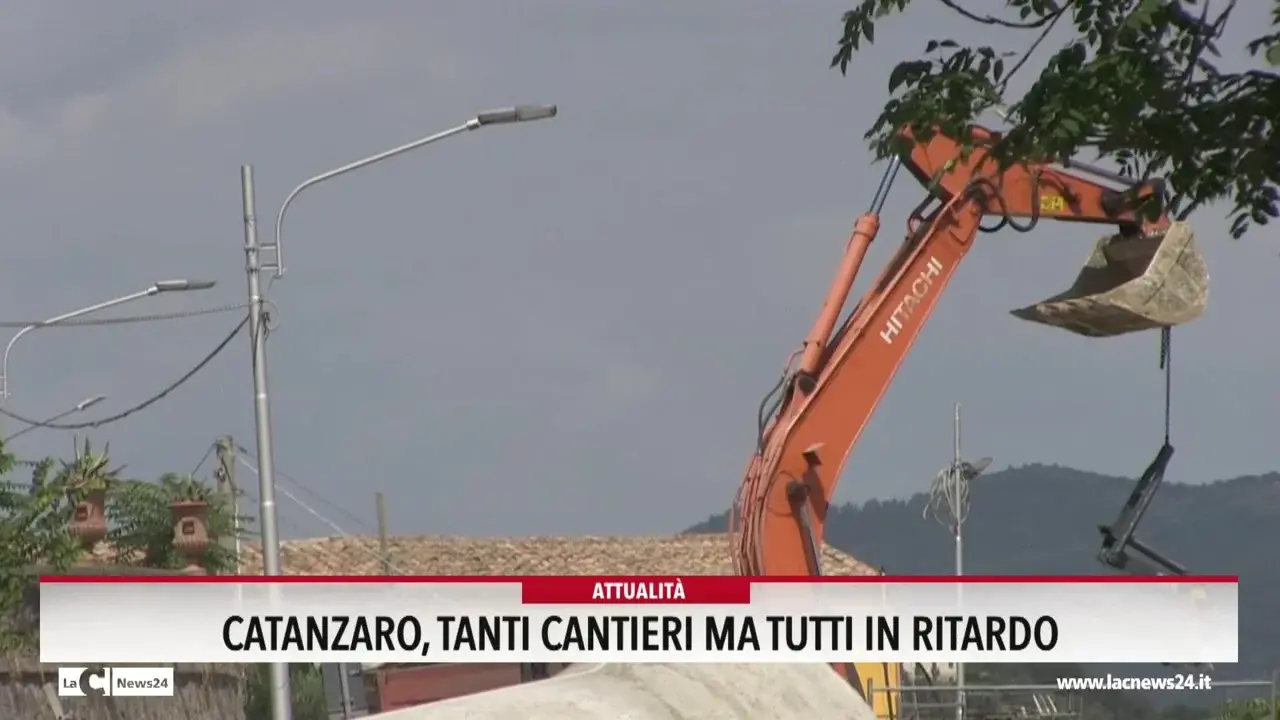 Catanzaro, tanti cantieri ma tutti in ritardo