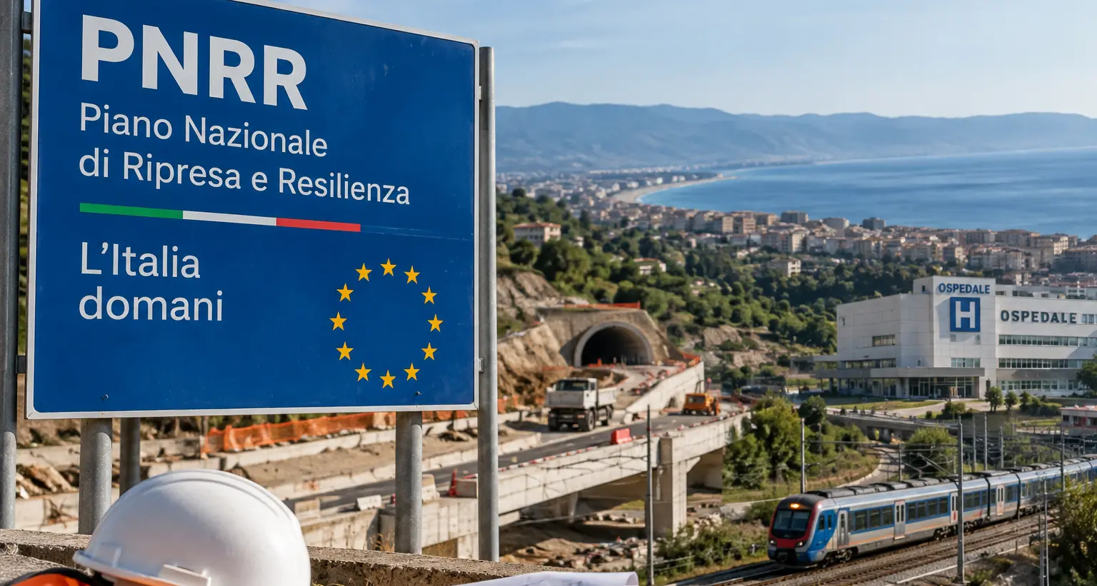 Pnrr, la Calabria chiude con il 15,6% dei progetti concluso: penultima in Italia, ora la sfida è non perdere risorse\n