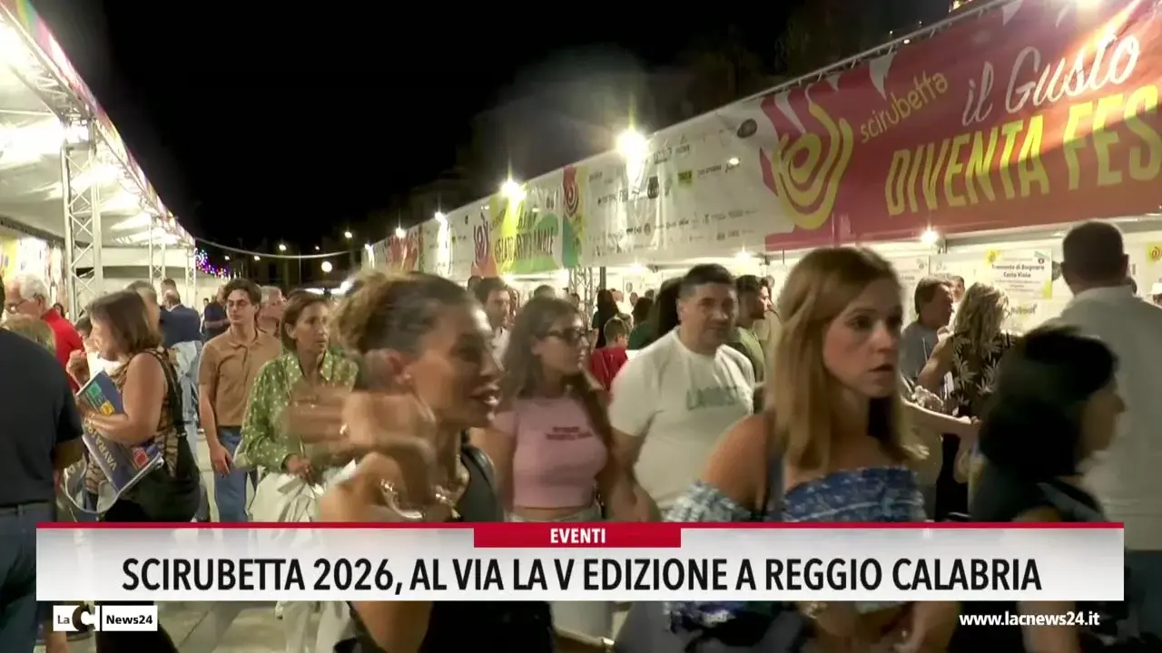 Scirubetta 2026, al via la V edizione a Reggio Calabria
